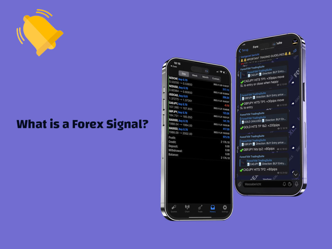 What is a forex signal?